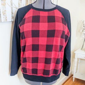 ~*Torrid Buffalo Plaid Sweatshirt - Size 1*~